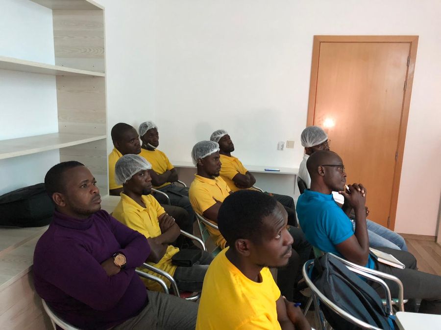 The Yokimbo team in training